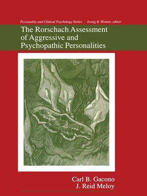 cover image of The Rorschach Assessment of Aggressive and Psychopathic Personalities